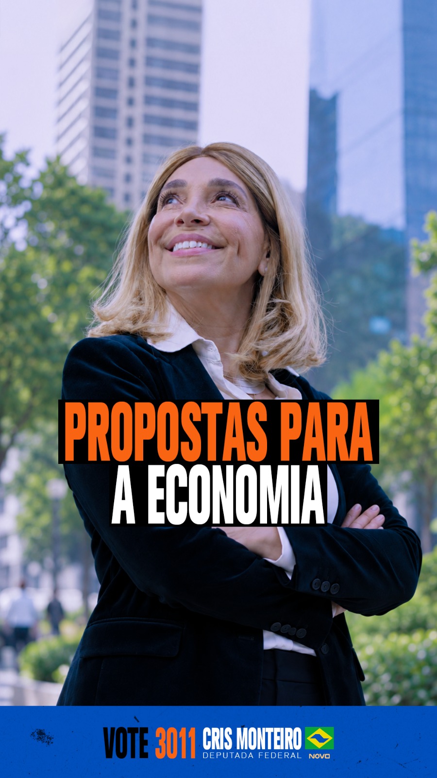 Quem trabalha e produz precisa de liberdade e segurança.